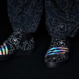 アベイシングエイプ(A BATHING APE)のAdidas X BAPE 3ST.002(スニーカー)