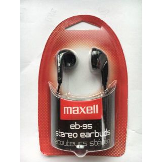 マクセル(maxell)のmaxell イヤホン 新品未使用品(ヘッドフォン/イヤフォン)