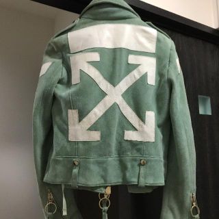 オフホワイト(OFF-WHITE)のfrexcom専用ライダース(ライダースジャケット)