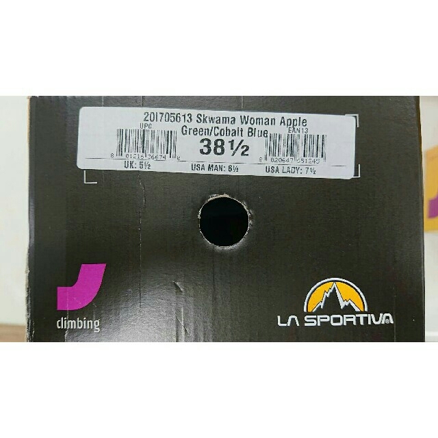 LA SPORTIVA(スポルティバ)のLA

SPORTIVA SKWAMA WOMAN クライミングシューズ レディースの靴/シューズ(その他)の商品写真