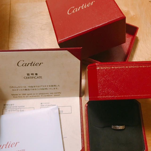 Cartier(カルティエ)のカルティエミニラブリング♡サイズ50 レディースのアクセサリー(リング(指輪))の商品写真