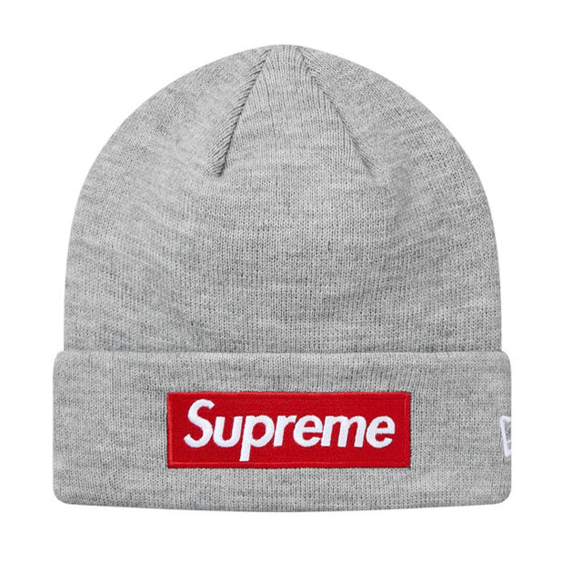 Supreme - Supreme New Era Box Logo Beanie ニット グレーの通販 by