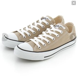 コンバース(CONVERSE)の人気完売！CONVERSE☆スニーカー ベージュ23(スニーカー)