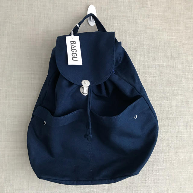 新品未使用 ★BAGGU バグー バックパック インディゴ メンズのバッグ(バッグパック/リュック)の商品写真