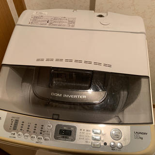 ハイアール(Haier)の洗濯機 アクア AQUA 10kg AQW-VZ10A(W) 中古 (洗濯機)