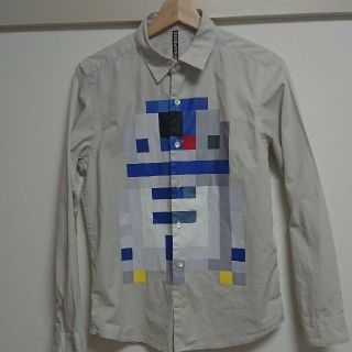 フラボア(FRAPBOIS)のFRAPBOIS STARWARS シャツ グレー(Tシャツ/カットソー(七分/長袖))