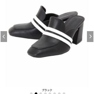 アンビー(ENVYM)の新品 アンビー LINE HEEL LOAFER(ローファー/革靴)