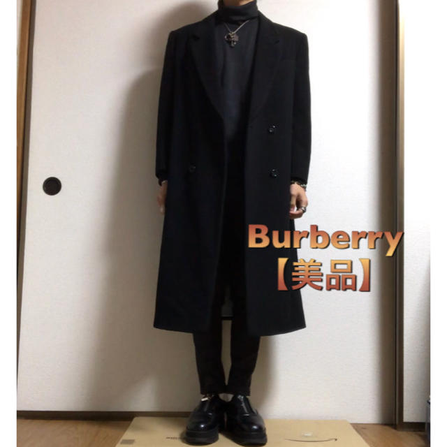 BURBERRY - 【Burberry】ウールカシミヤダブルチェスターコートの通販