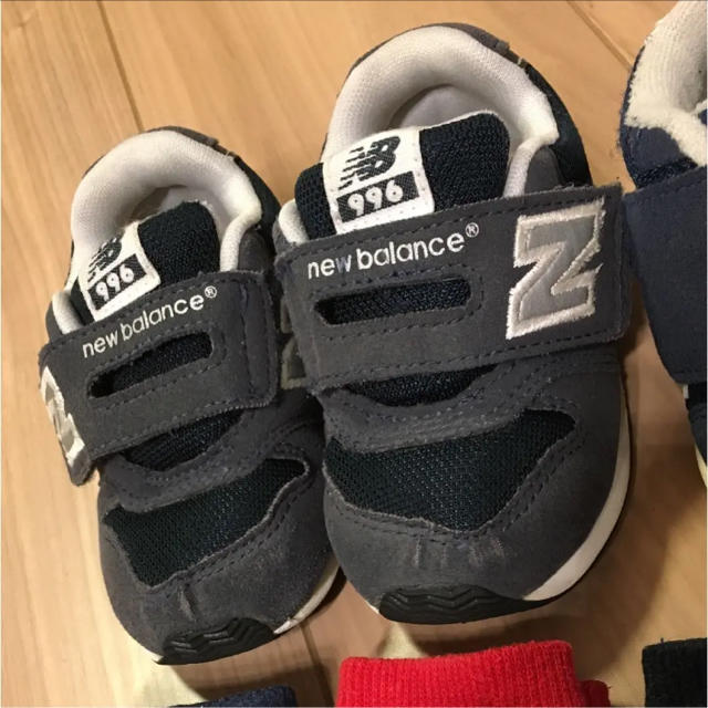 New Balance(ニューバランス)の靴&靴下9点セット キッズ/ベビー/マタニティのベビー靴/シューズ(~14cm)(スニーカー)の商品写真