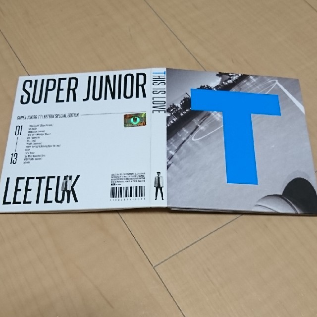 super junior  THIS IS LOVE エンタメ/ホビーのCD(K-POP/アジア)の商品写真