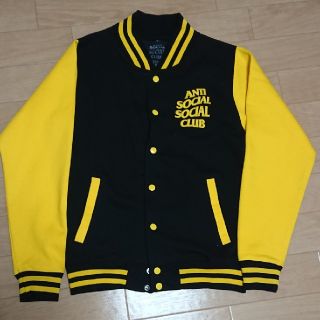 シュプリーム(Supreme)のANTI SOCIAL SOCIAL CLUB スウェットスタジャン S 新品(スタジャン)