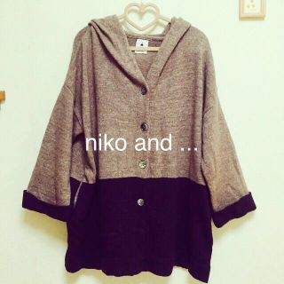 ニコアンド(niko and...)の新品未使用♡バイカラーニット(ニット/セーター)