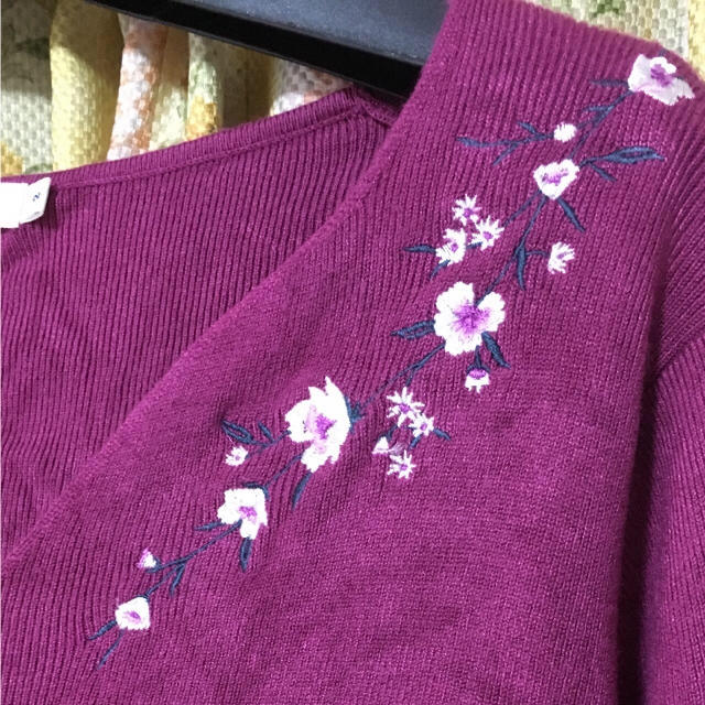 COCO DEAL(ココディール)の刺繍ニット レディースのトップス(ニット/セーター)の商品写真