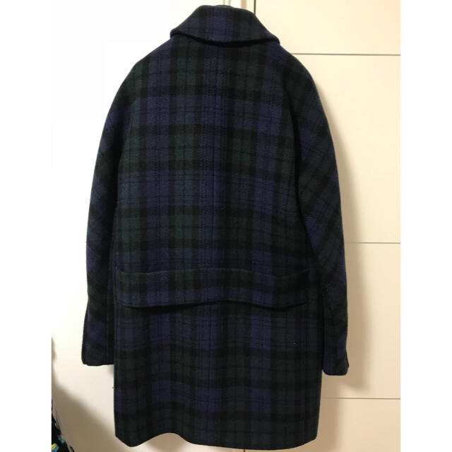 J crew タータンチェックウールコート ニューヨーク購入 S 定価6万