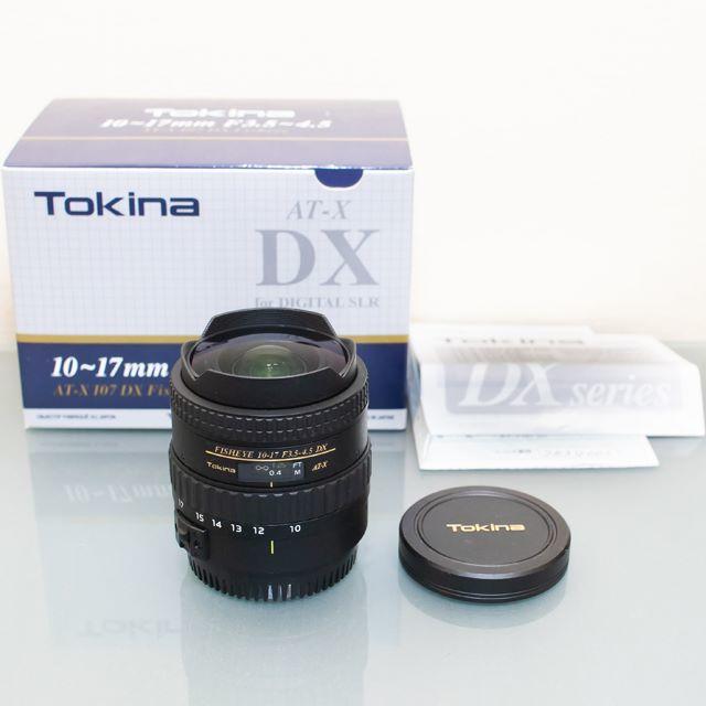 Tokina AT-X 107 DX Fisheye キヤノン用 スマホ/家電/カメラのカメラ(レンズ(ズーム))の商品写真