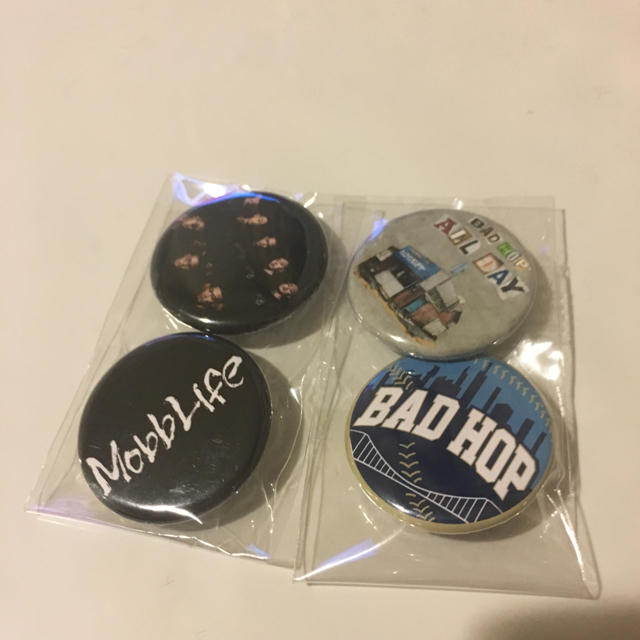 BAD HOP 缶バッジセット エンタメ/ホビーのCD(ヒップホップ/ラップ)の商品写真