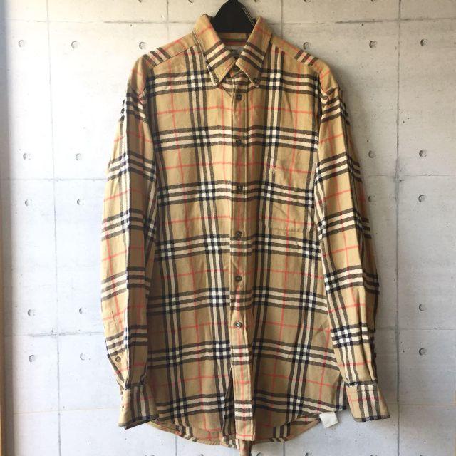 Burberry 超希少 ネルシャツ バーバリー チェックシャツ 大きめ メンズ S Lの通販 By しゅぷりん S Shop バーバリーならラクマ