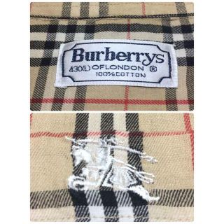 BURBERRY - 超希少 【ネルシャツ】 バーバリー チェックシャツ 大きめ