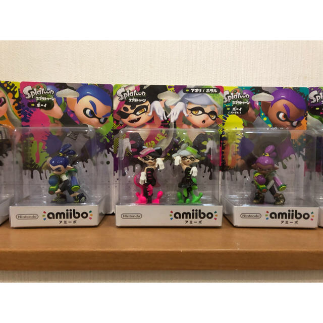 任天堂(ニンテンドウ)のamiibo スプラトゥーン エンタメ/ホビーのフィギュア(ゲームキャラクター)の商品写真