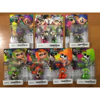 ニンテンドウ(任天堂)のamiibo スプラトゥーン(ゲームキャラクター)