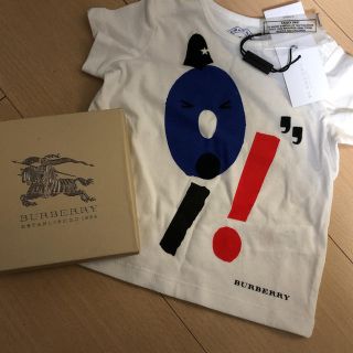 バーバリー(BURBERRY)のバーバリー！未使用 箱付き ベビー服 Tシャツ(Ｔシャツ)