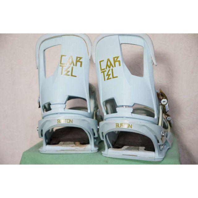BURTON バートン バインディング CARTEL カーテルM 水色