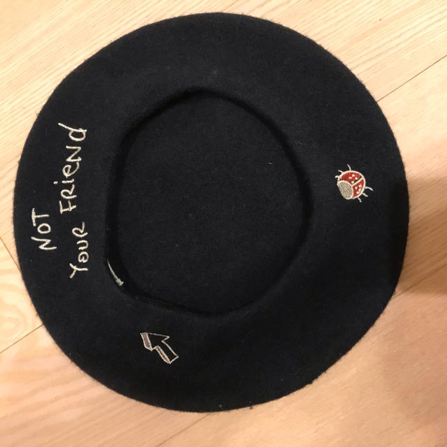 ZARA(ザラ)のzara刺繍ベレー帽ca4laザラbirthdaybashsearoomlynn レディースの帽子(ハンチング/ベレー帽)の商品写真