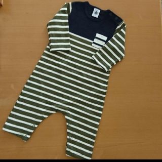 プチバトー(PETIT BATEAU)のミノ様専用プチバトー ロンパース 6m(ロンパース)