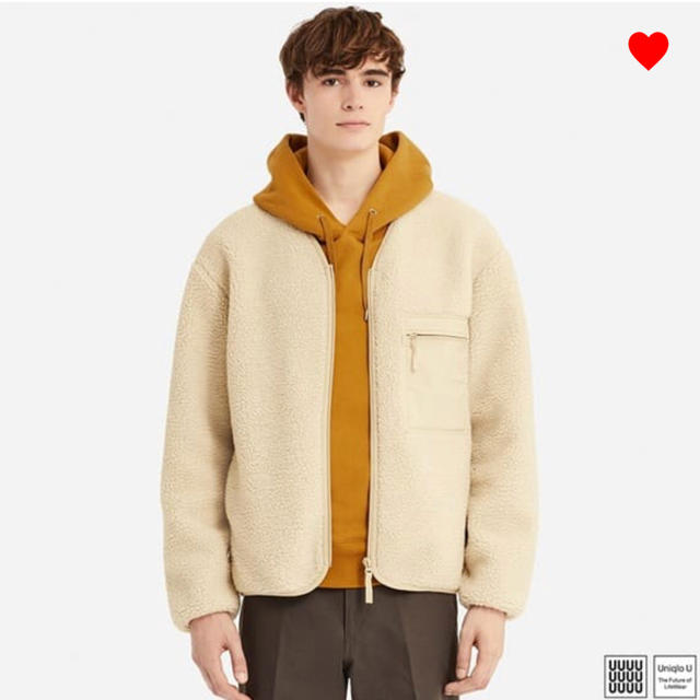 UNIQLO(ユニクロ)のUNIQLO U フリースカーディガン メンズのトップス(カーディガン)の商品写真