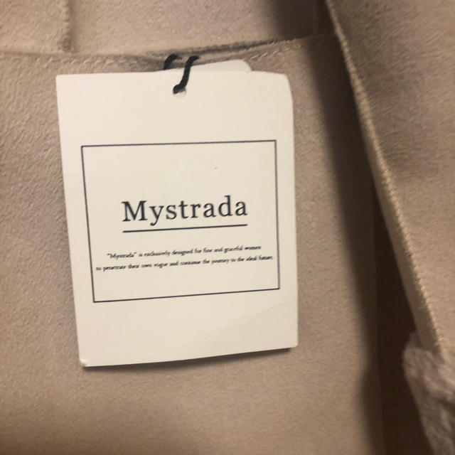 Mystrada(マイストラーダ)の【新品タグ付】Mystrada フェイクムートンコート レディースのジャケット/アウター(ムートンコート)の商品写真