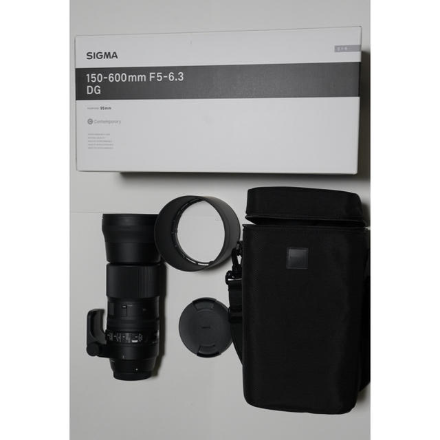 SIGMA(シグマ)のSIGMA 150-600mm F5-6.3 DG Contemporary スマホ/家電/カメラのカメラ(レンズ(ズーム))の商品写真