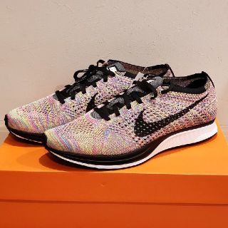 ナイキ(NIKE)のNIKE  FLYKNIT RACER 27㎝　未使用新品(スニーカー)