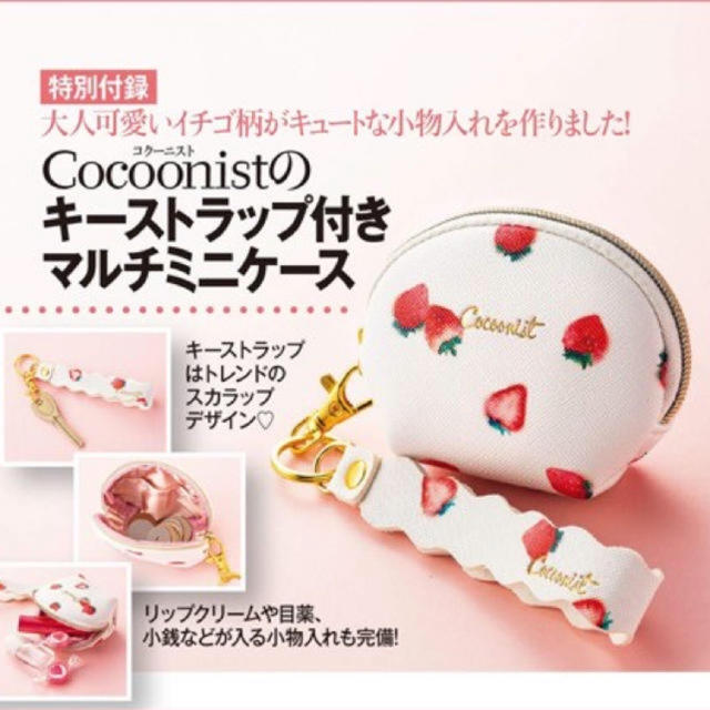Cocoonist(コクーニスト)の美人百花 12月号 付録 レディースのファッション小物(ポーチ)の商品写真