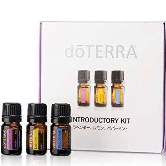 doTERRA  オイル 3本セット ドテラ コスメ/美容のリラクゼーション(アロマオイル)の商品写真