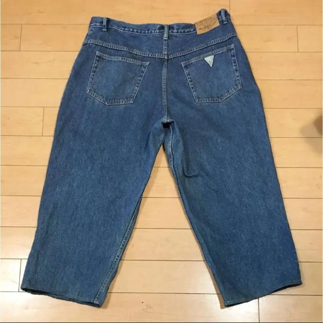 GUESS - 希少 90s ビンテージ guess USA製 ルーズ ワイド バギー