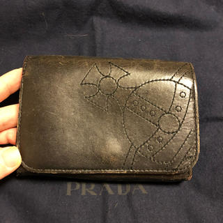 ヴィヴィアンウエストウッド(Vivienne Westwood)のヴィヴィアンウエストウッド 折ザイフ 黒　(財布)