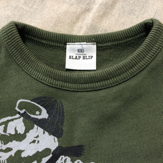 e.a.B(エーアーベー)のSLAP SLIP  100 トレーナー キッズ/ベビー/マタニティのキッズ服男の子用(90cm~)(Tシャツ/カットソー)の商品写真