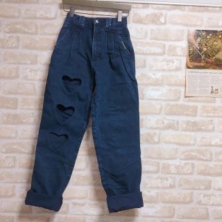 ウィゴー(WEGO)のハート抜きジーンズ👖❤︎(デニム/ジーンズ)