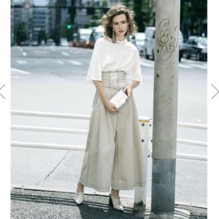 アメリヴィンテージ(Ameri VINTAGE)の【取り置き中】 HIGH WAIST CORSET PANTS ameri(デニム/ジーンズ)