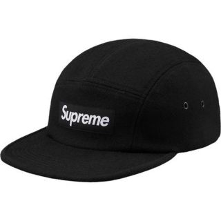 シュプリーム(Supreme)のSupreme Wool Camp Cap Black 新品未開封(キャップ)