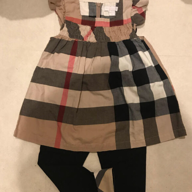 ご専用 バーバリー チュニックトップス ワンピース4y ジルスチュアートキッズ服女の子用(90cm~)