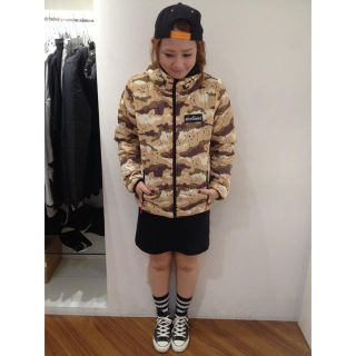 エックスガール(X-girl)のなっちゃん様専用★X-girl WILDTHINGS HOODED PRIMAL(ブルゾン)