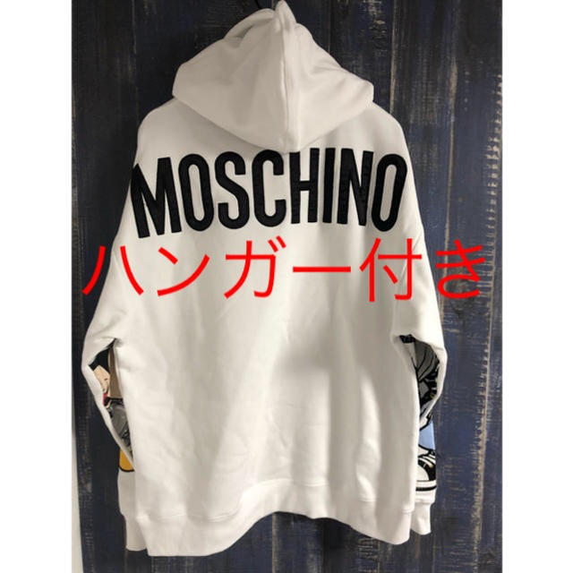 MOSCHINO(モスキーノ)のXS Moschino H&M モスキーノ パーカー スウェット ディズニー メンズのトップス(パーカー)の商品写真