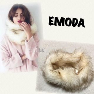 エモダ(EMODA)のEMODA♡ボリュームファーマフ ファースヌード ネックウォーマー(スヌード)