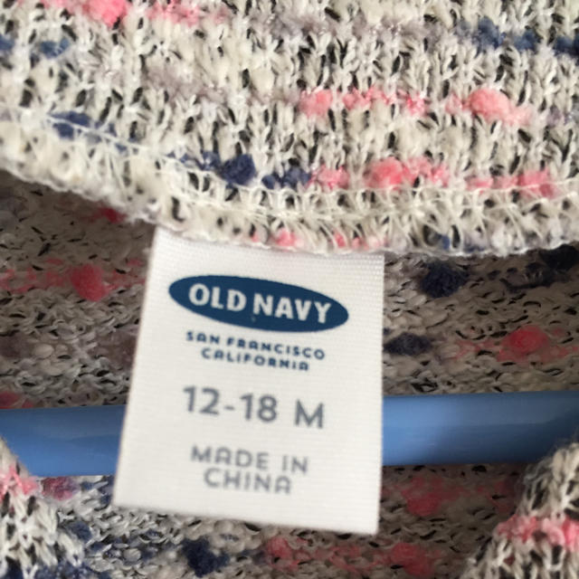 Old Navy(オールドネイビー)のOLD NAVY カーディガン 80cmくらい キッズ/ベビー/マタニティのベビー服(~85cm)(カーディガン/ボレロ)の商品写真