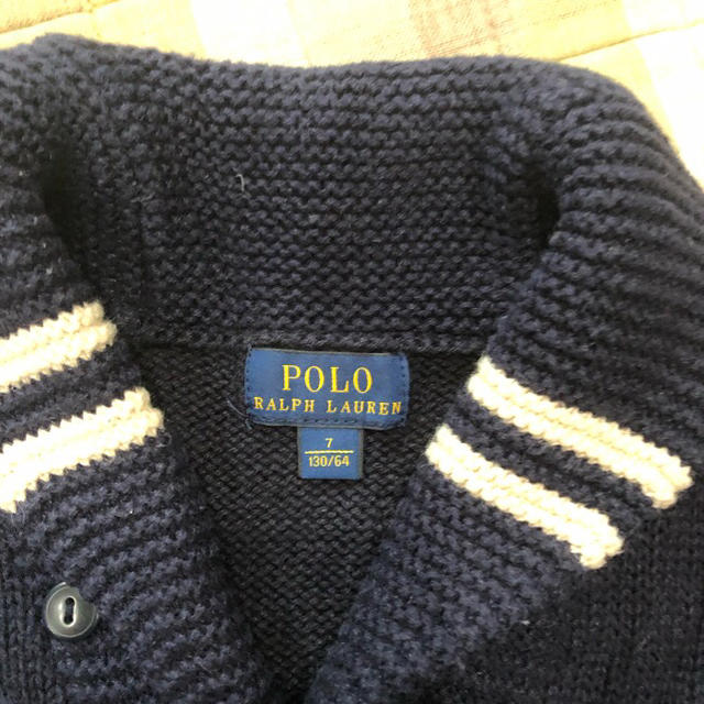 POLO RALPH LAUREN(ポロラルフローレン)のラルフローレン カーディガン 130 キッズ/ベビー/マタニティのキッズ服男の子用(90cm~)(カーディガン)の商品写真