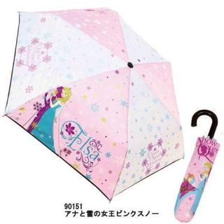 新品♪アナと雪の女王 折りたたみ傘 ピンクスノー(傘)