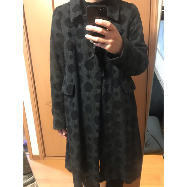 BLACK comme des garcons ロングジャケット