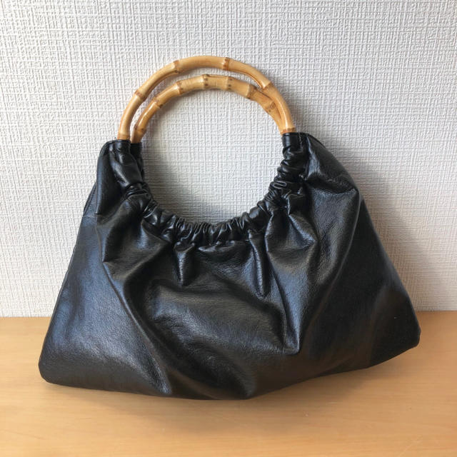 専用 コムデギャルソン バンブー ハンドル レザー バッグ | フリマアプリ ラクマ