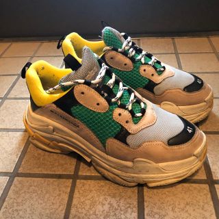 バレンシアガ(Balenciaga)の[国内正規品/初期イタリア製] バレンシアガ トリプルエス マルチカラー 41(スニーカー)